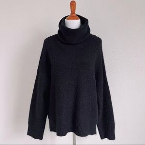 Turtleneck black classic sweater